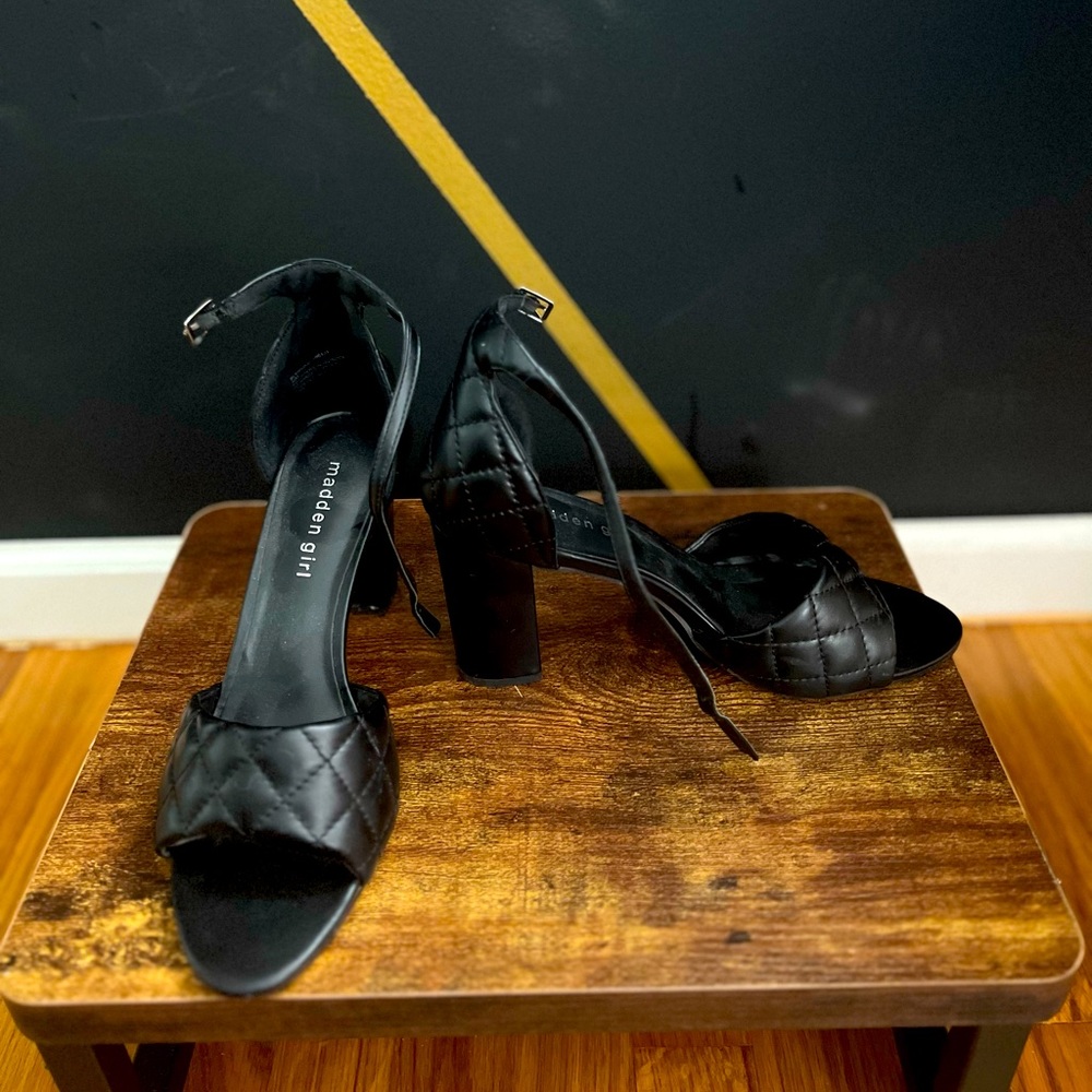 Madden Girl block heels